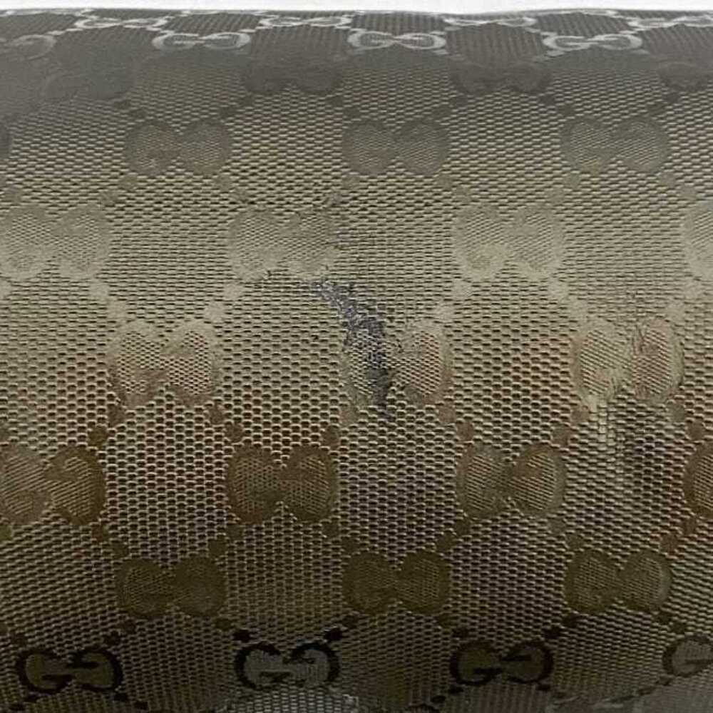 GUCCI Authentic Green Leather Shoulder Bag - Picture 8 of 11